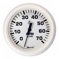 Faria Beede Instruments Dress White 4" Tachometer - 7,000 RPM (Gas - All Outboards) 33104